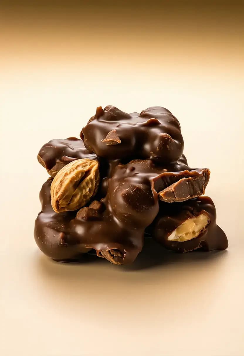 Receita de Amendoins com Chocolate