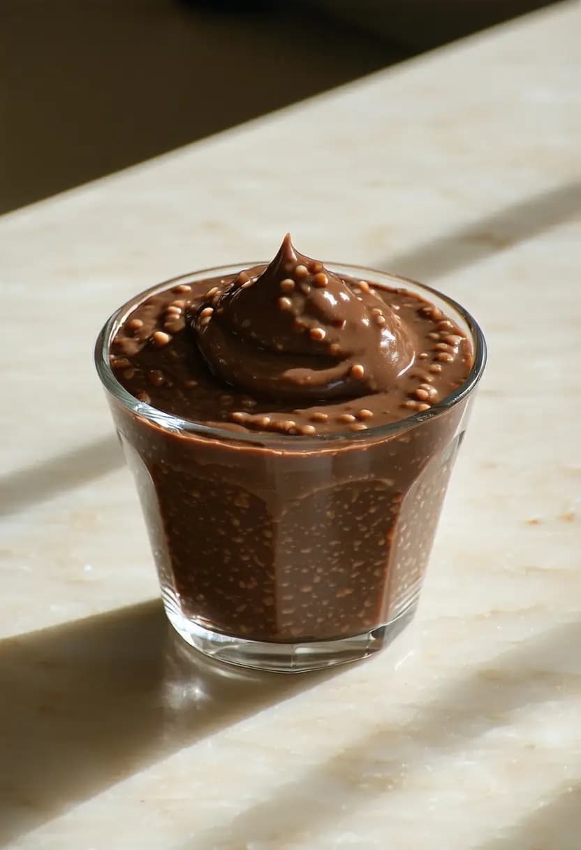 Receita de Pudim de Tapioca com Chocolate