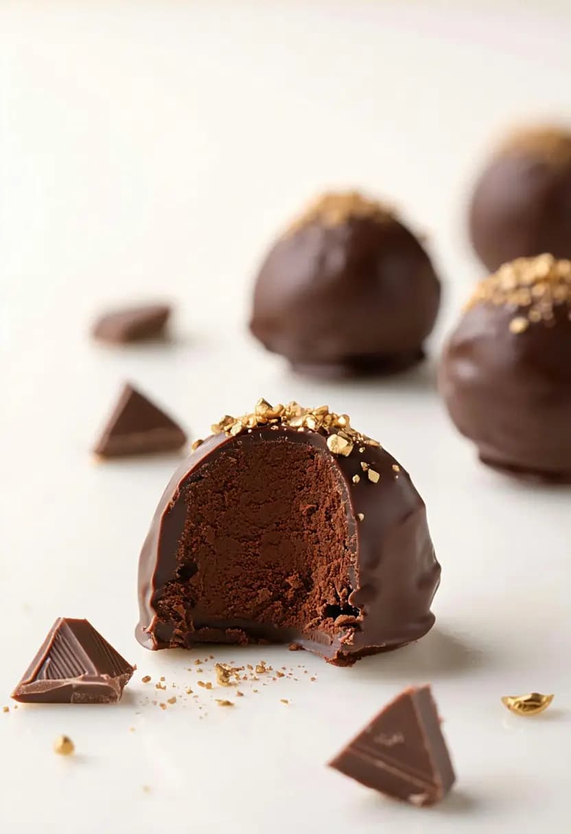 Receita de Trufas de Chocolate