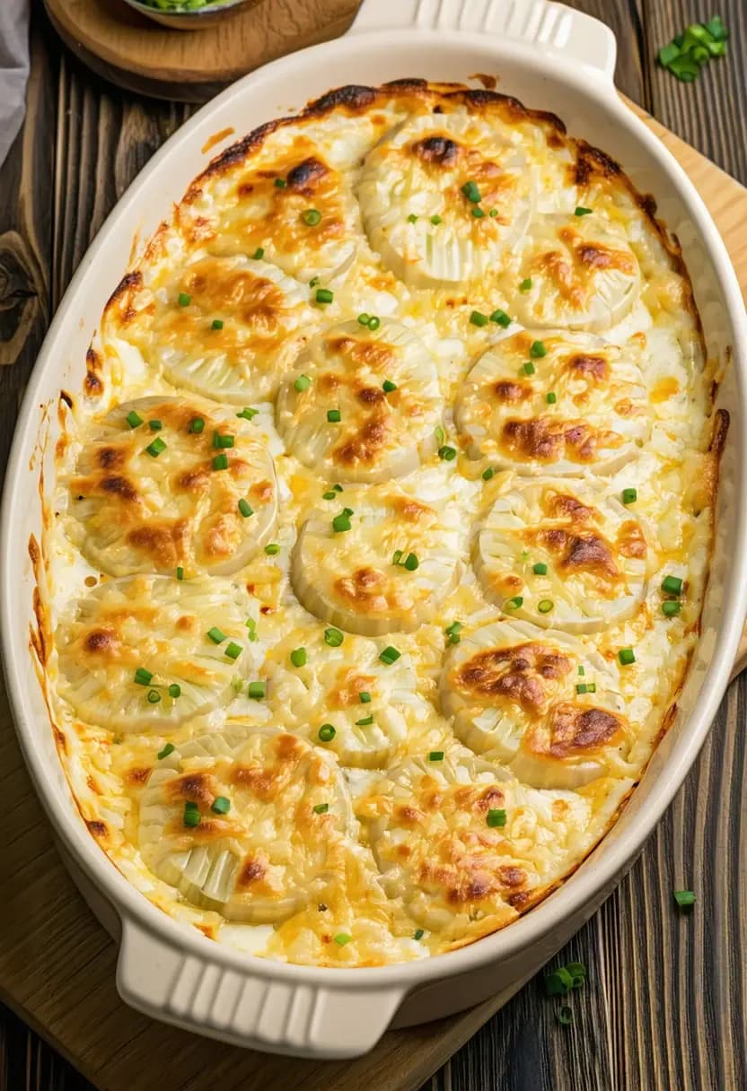 Receita de Chuchu Gratinado com Queijo