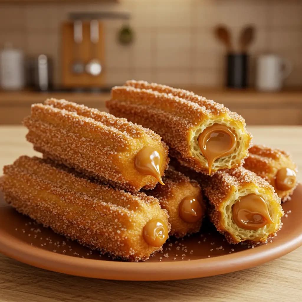Receita de Churros fácil
