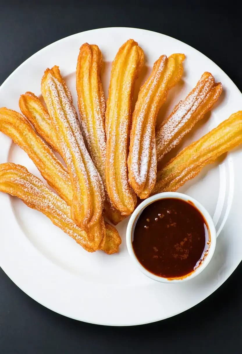 Receita de Churros Veganos Sem Ovo