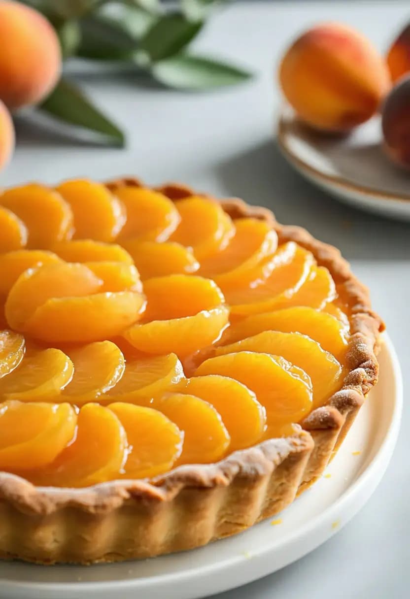 Receita de Torta Clássica de Damasco