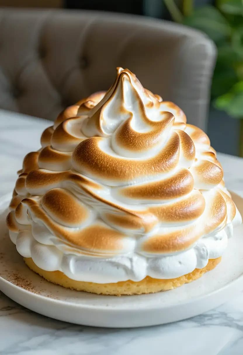 Receita de Clássico Baked Alaska