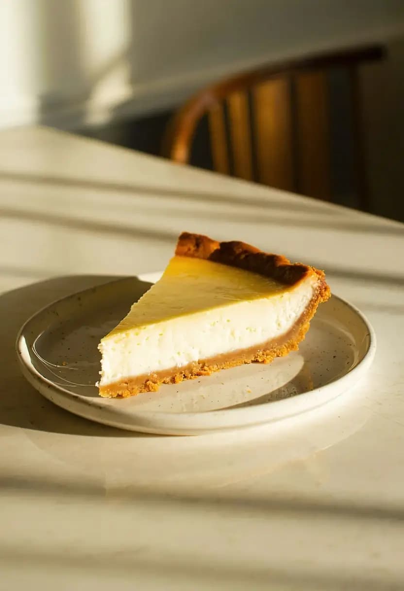 Receita de Cheesecake Clássico Assado