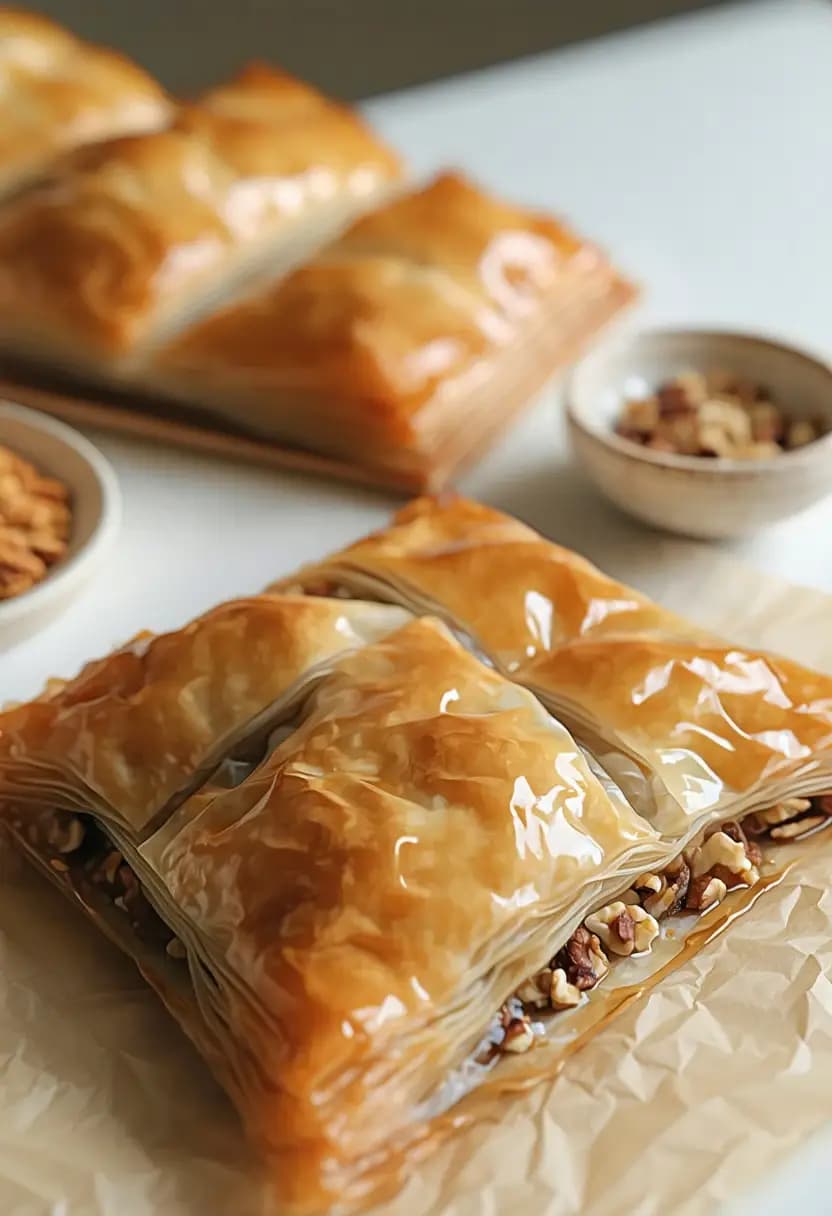 Receita de Baklava Clássico
