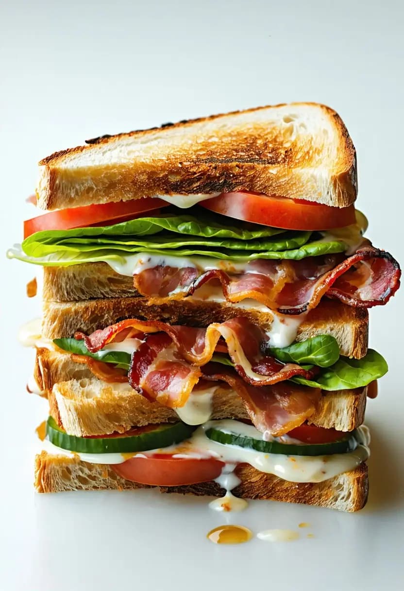 Receita de Sanduíche BLT Clássico