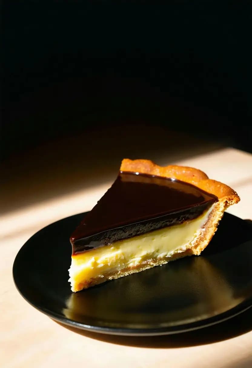 Receita de Torta Boston Cream Clássica