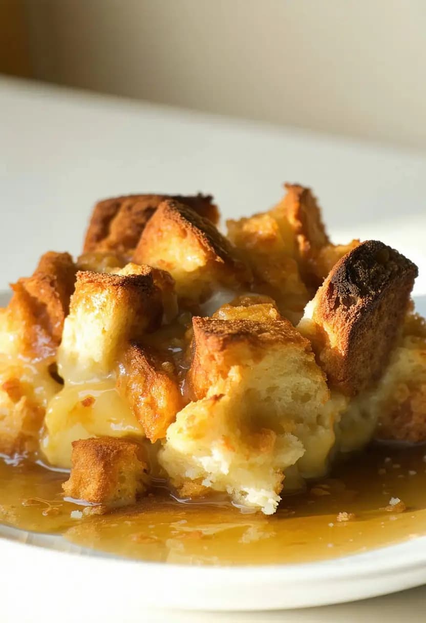 Receita de Pudim de Pão Clássico
