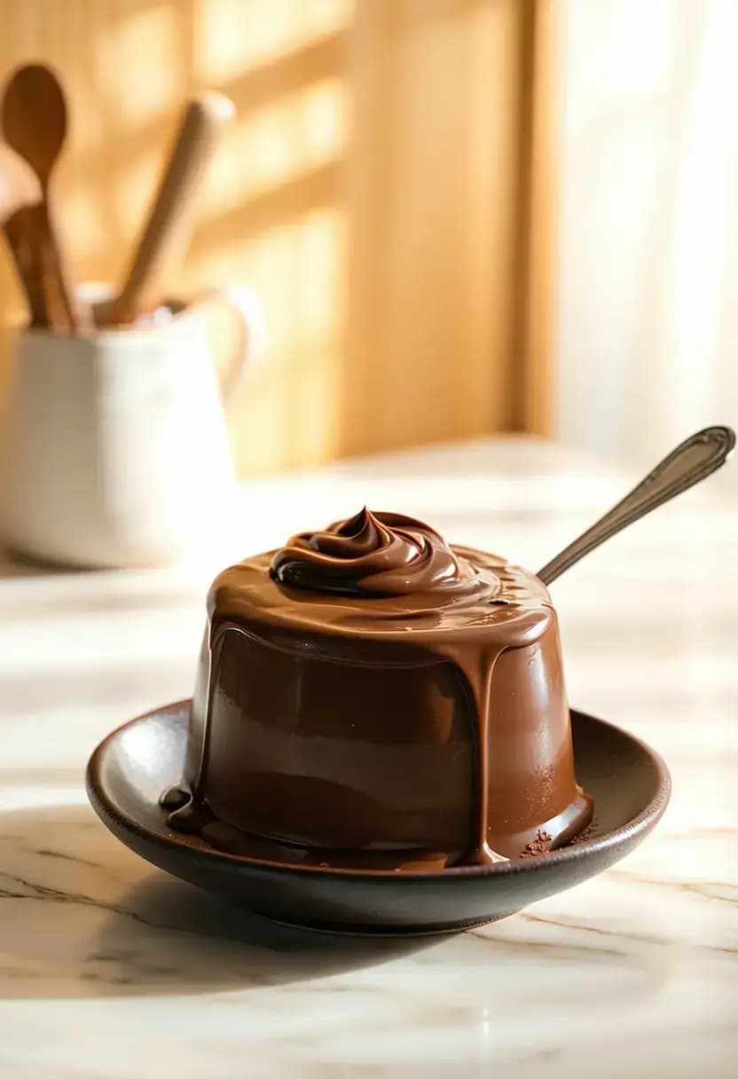 Receita de Pudim de Chocolate Clássico