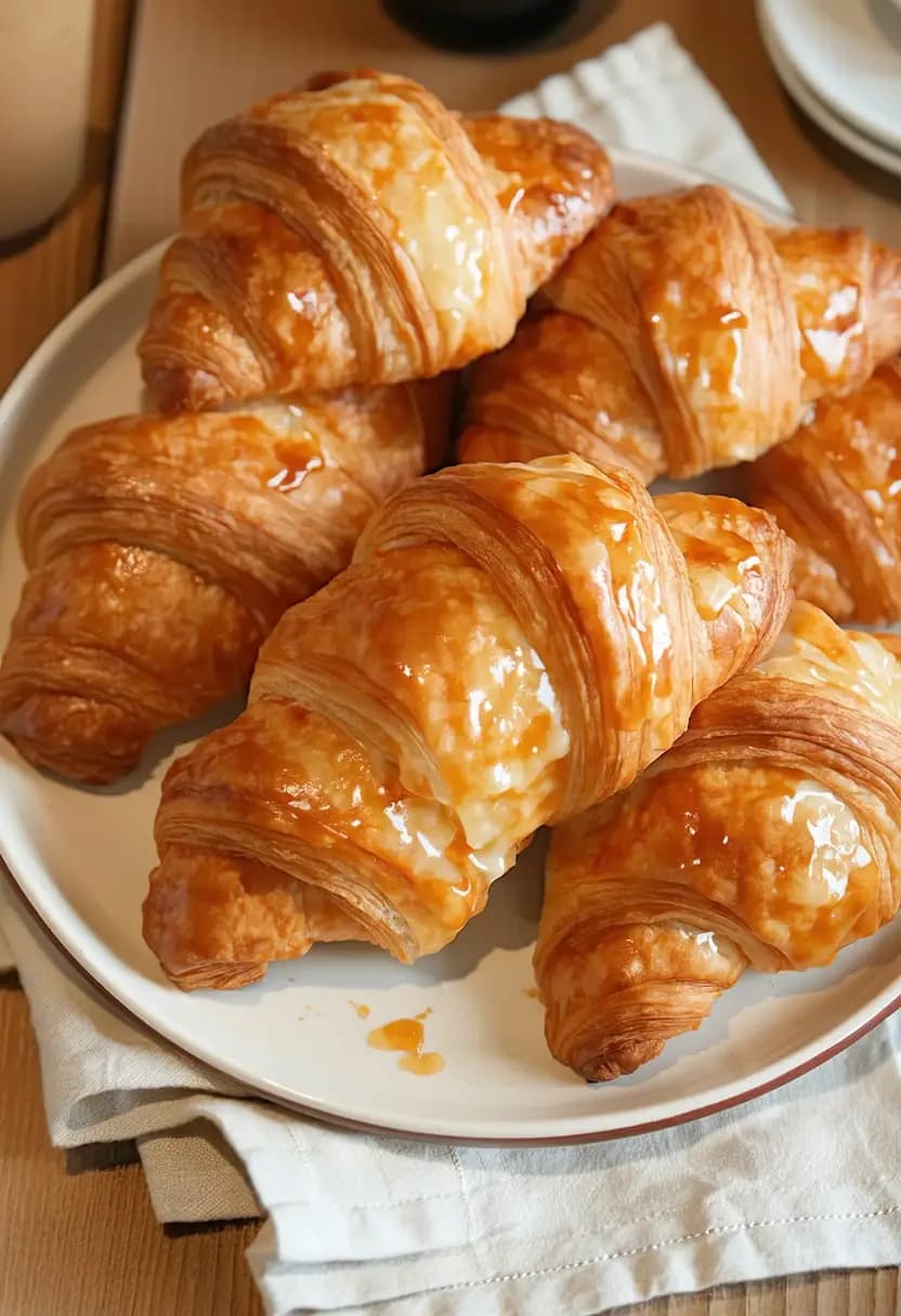 Receita de Croissants Franceses Clássicos