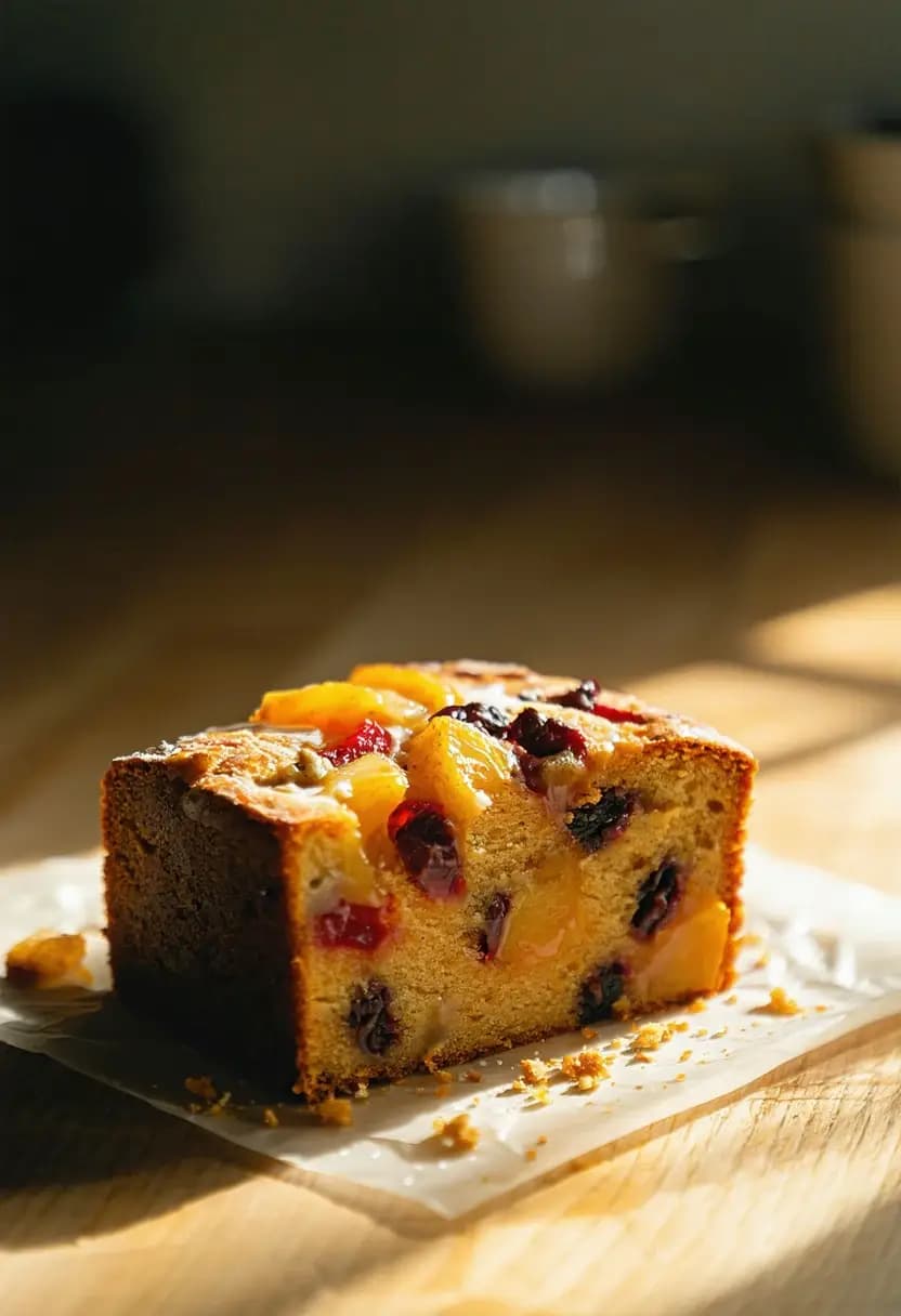 Receita de Bolo de Frutas Clássico