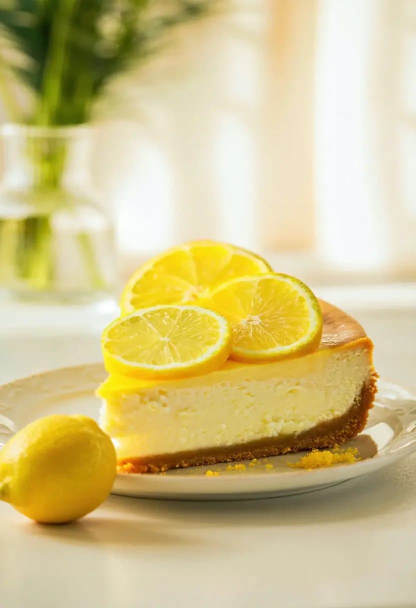 Receita de Cheesecake Clássico de Limão