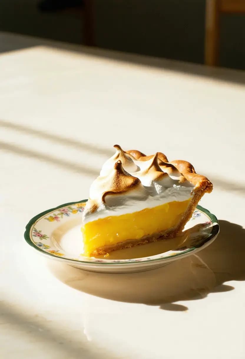 Receita de Torta Clássica de Merengue de Limão