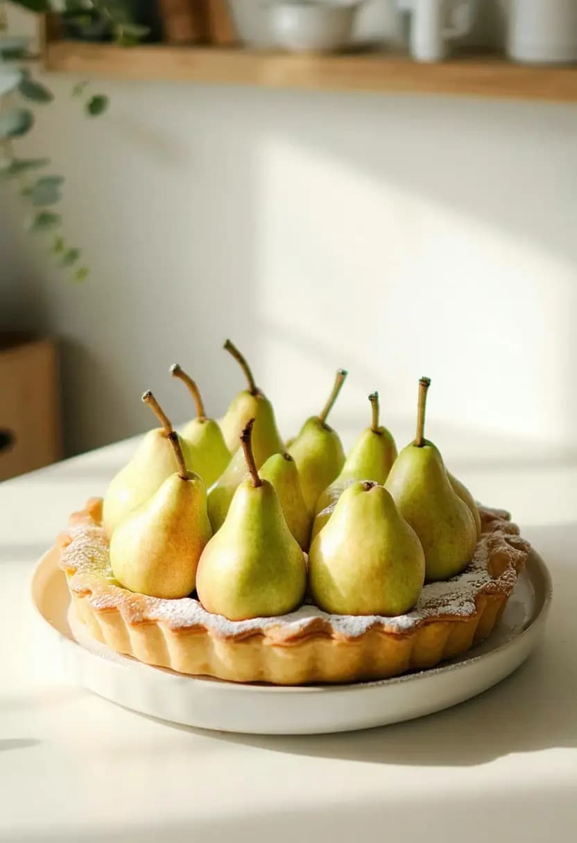 Receita de Torta Clássica de Pera