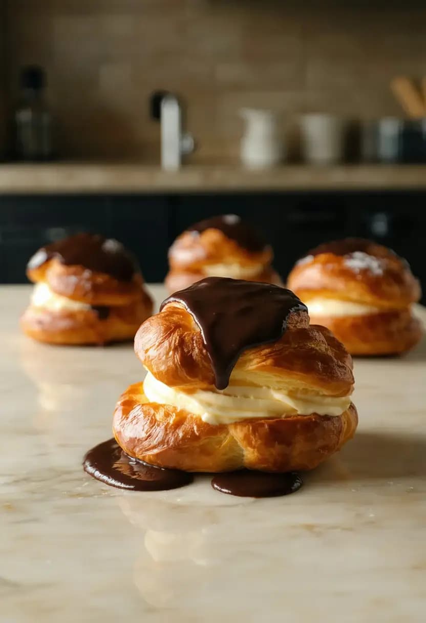 Receita de Profiteroles Clássicos