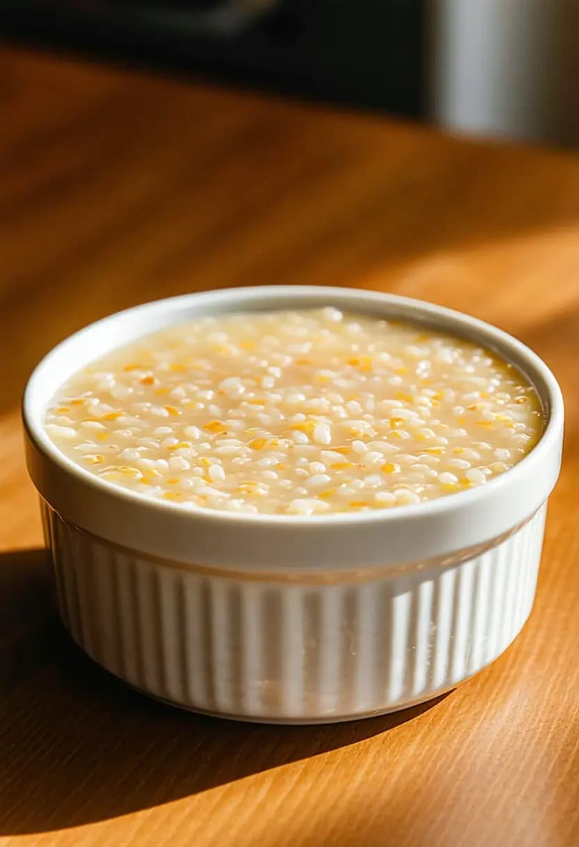 Receita de Pudim de Arroz Clássico