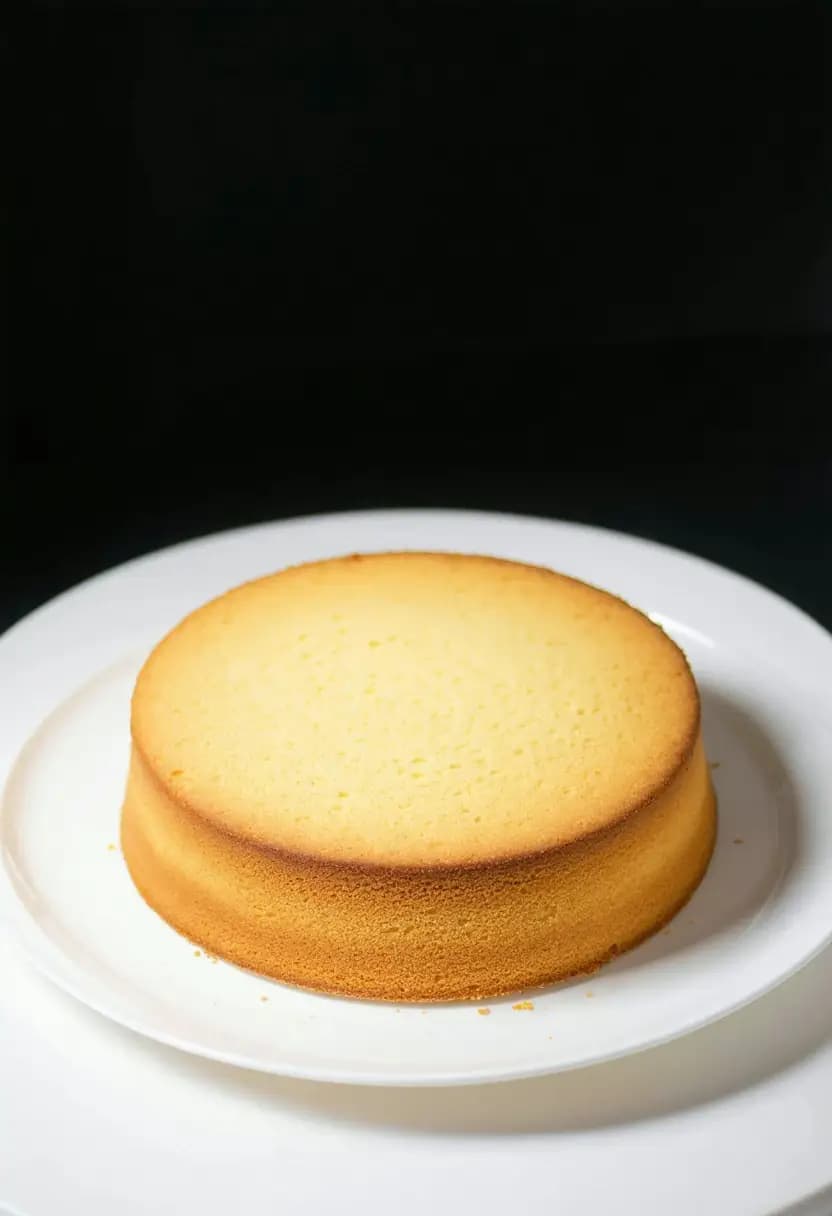 Receita de Bolo Clássico de Baunilha