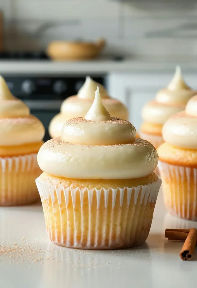 Receita de Cupcakes Clássicos de Baunilha