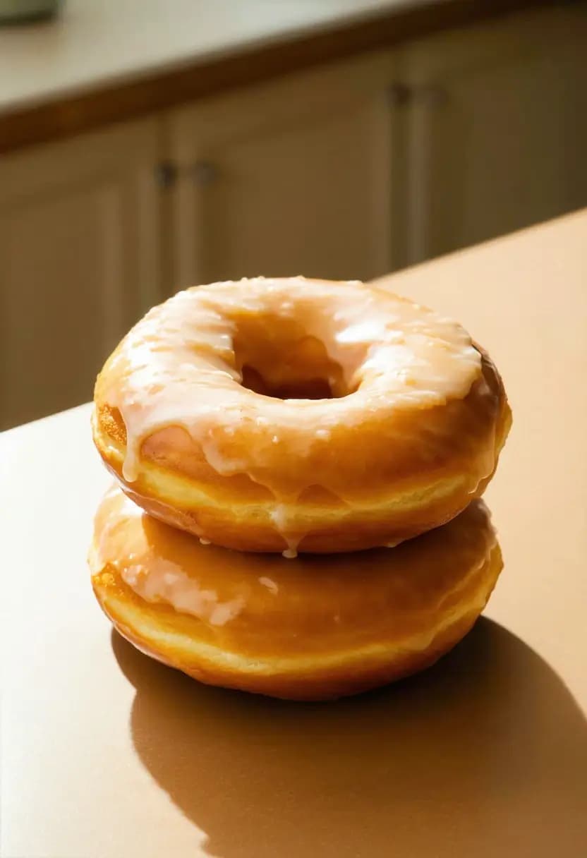 Receita de Donuts Clássicos de Baunilha