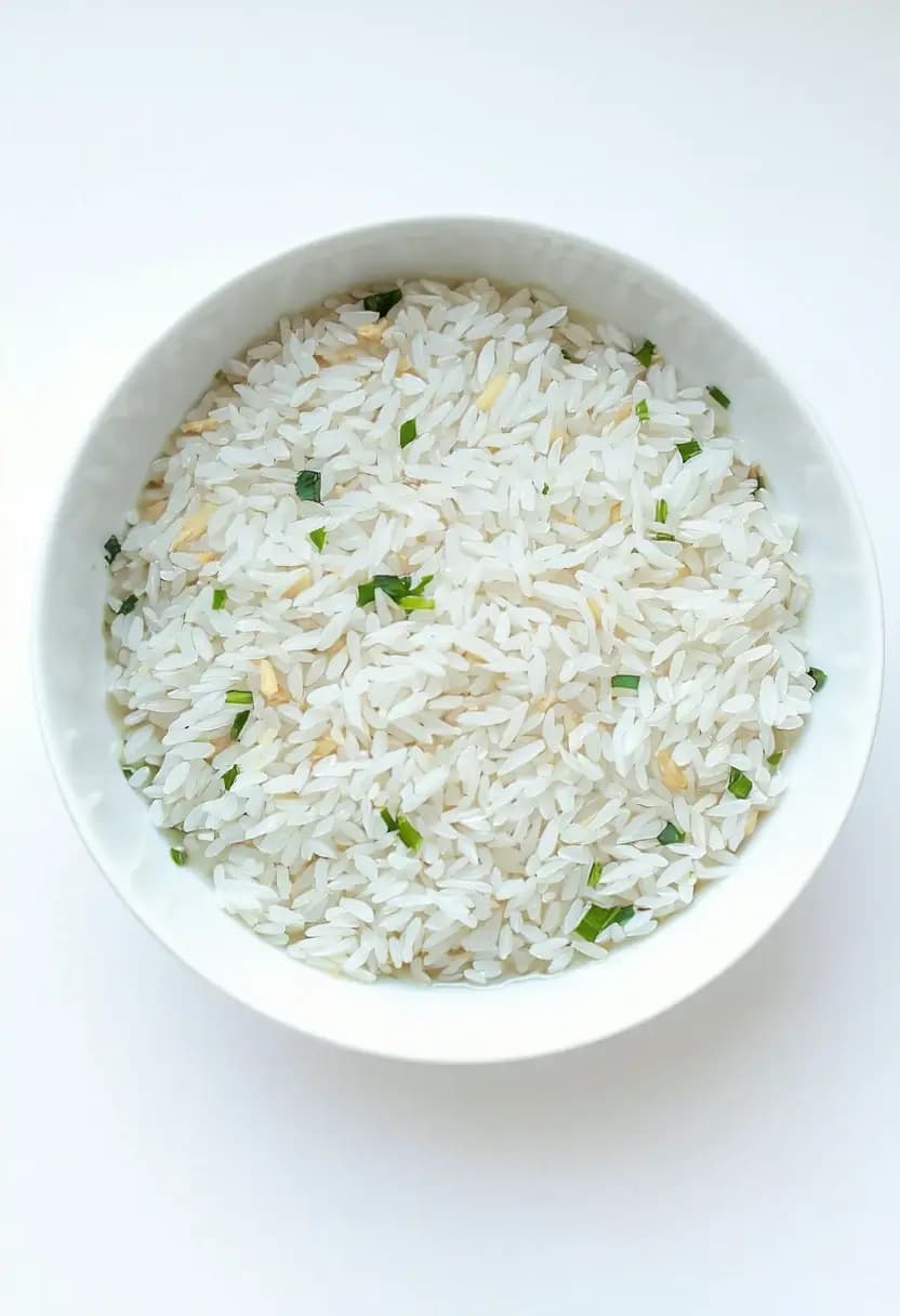 Receita de Arroz de Coco e Limão