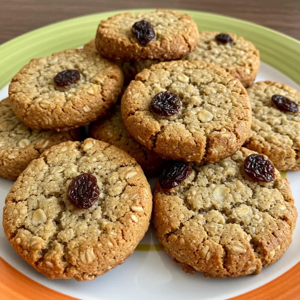 Receita de Cookies de aveia light