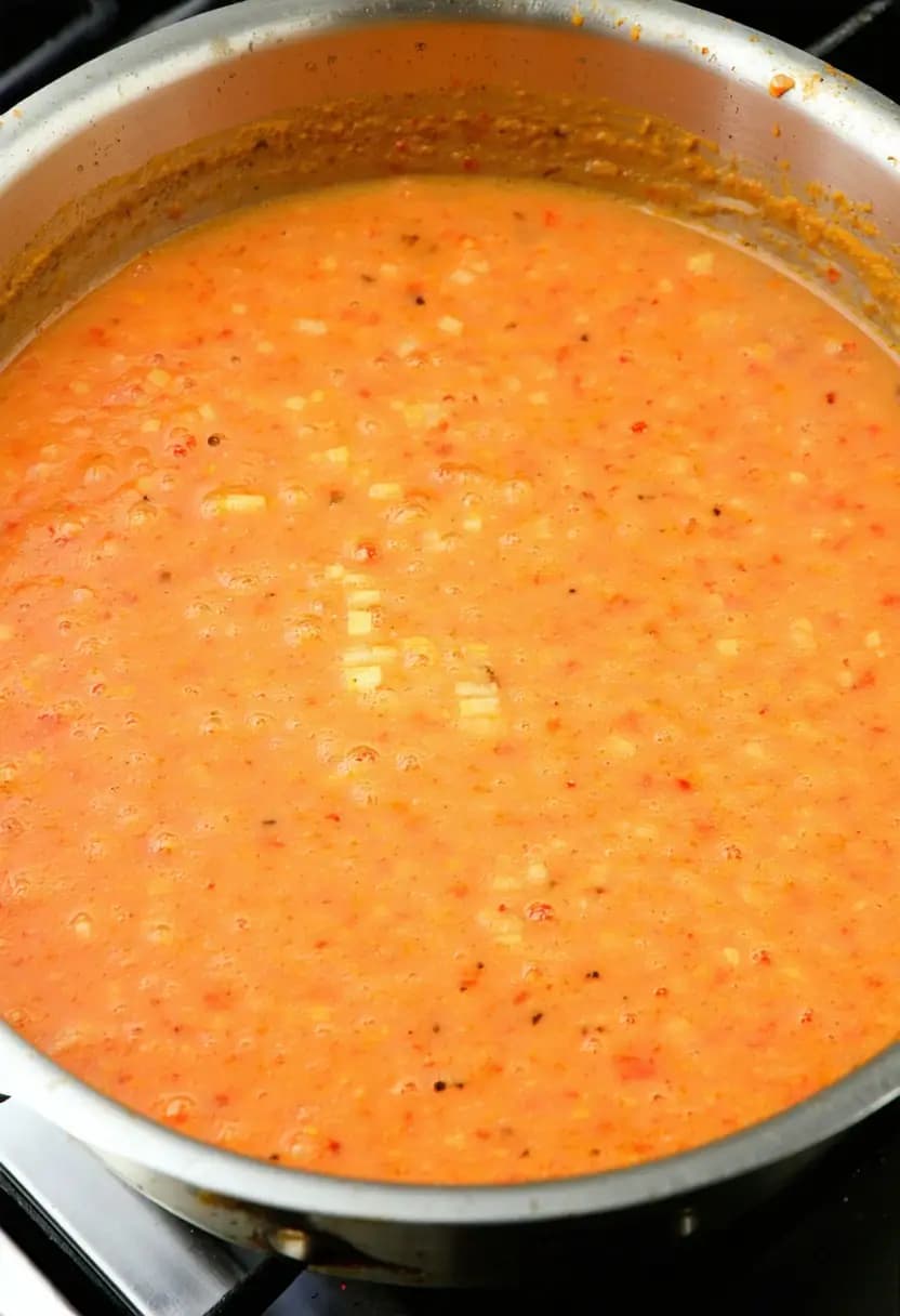 Receita de Sopa Cremosa de Tomate e Manjericão