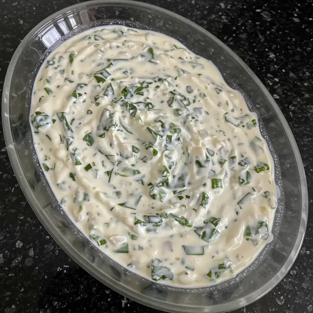 Receita de Creme de Espinafre