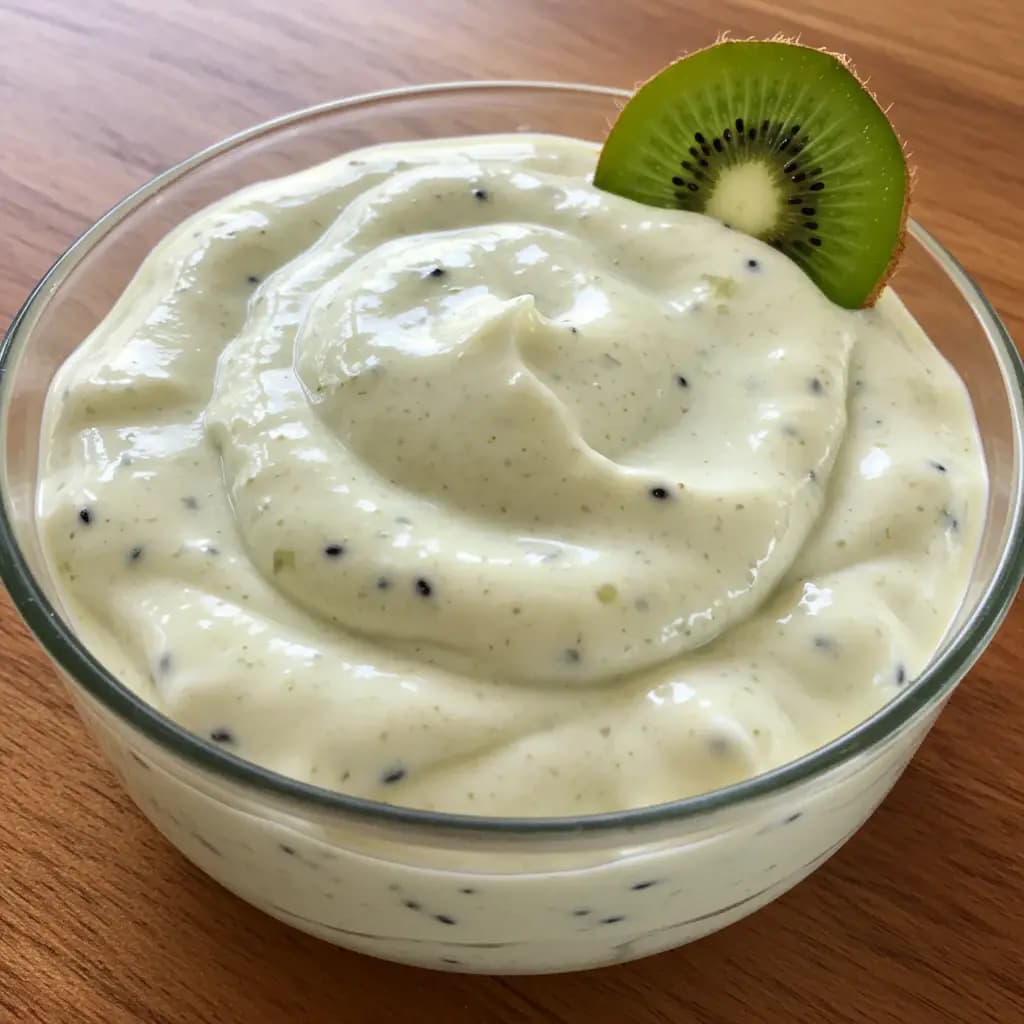 Receita de Creme de Kiwi Delicioso