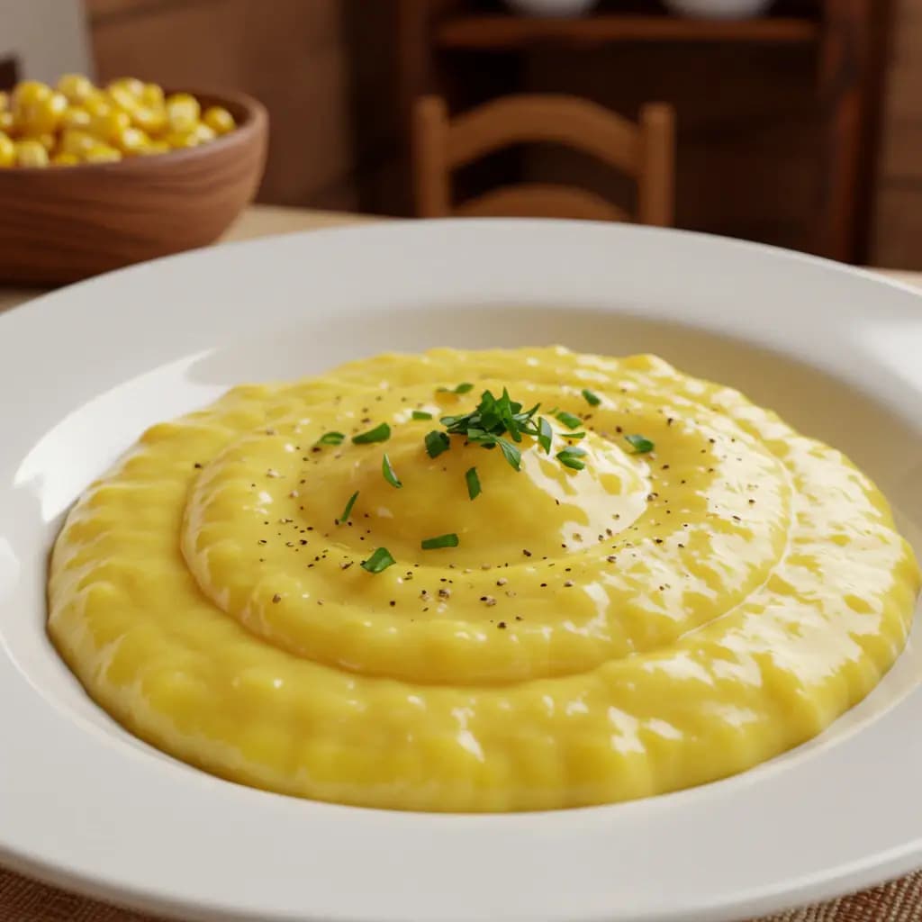 Receita de Creme de milho