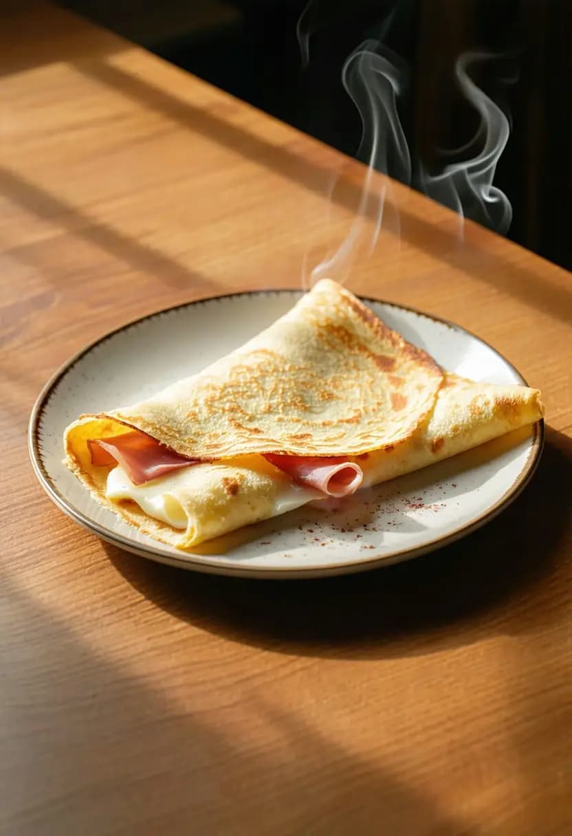 Receita de Crepe de Sanduicheira