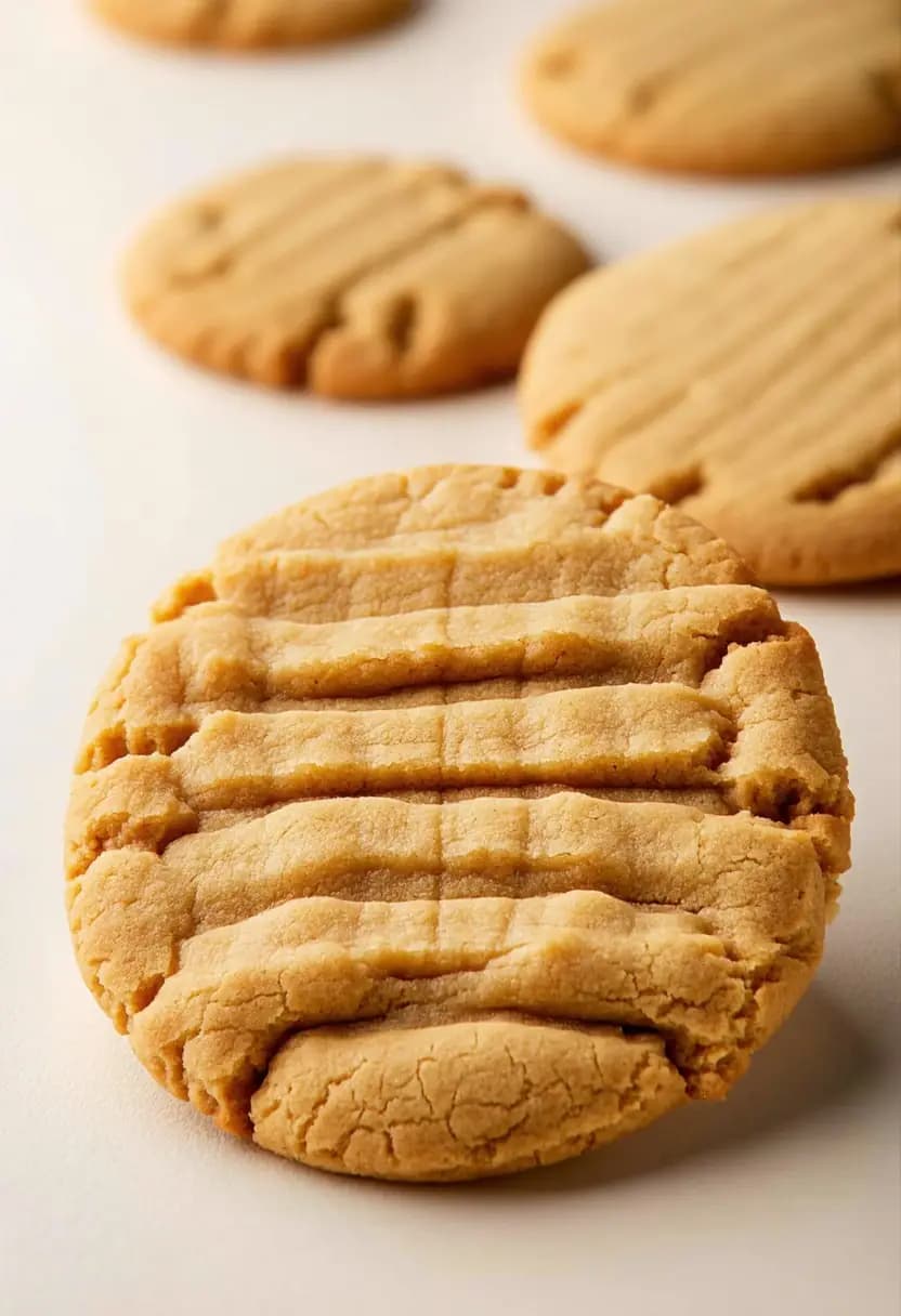 Receita de Biscoitos Crocantes de Manteiga de Amendoim