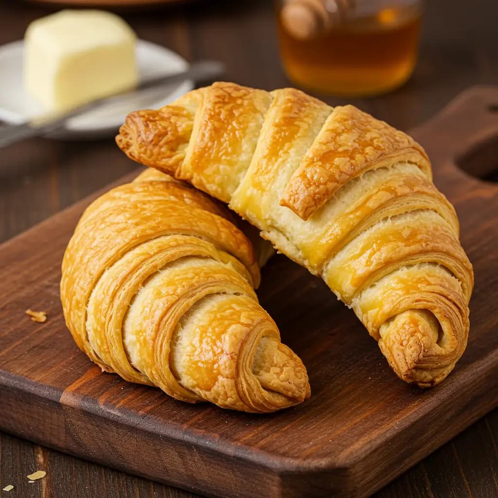Receita de Croissants Caseiros