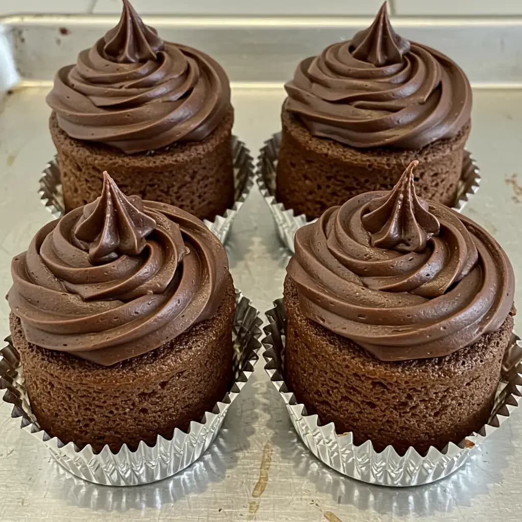 Receita de Cupcake de brigadeiro