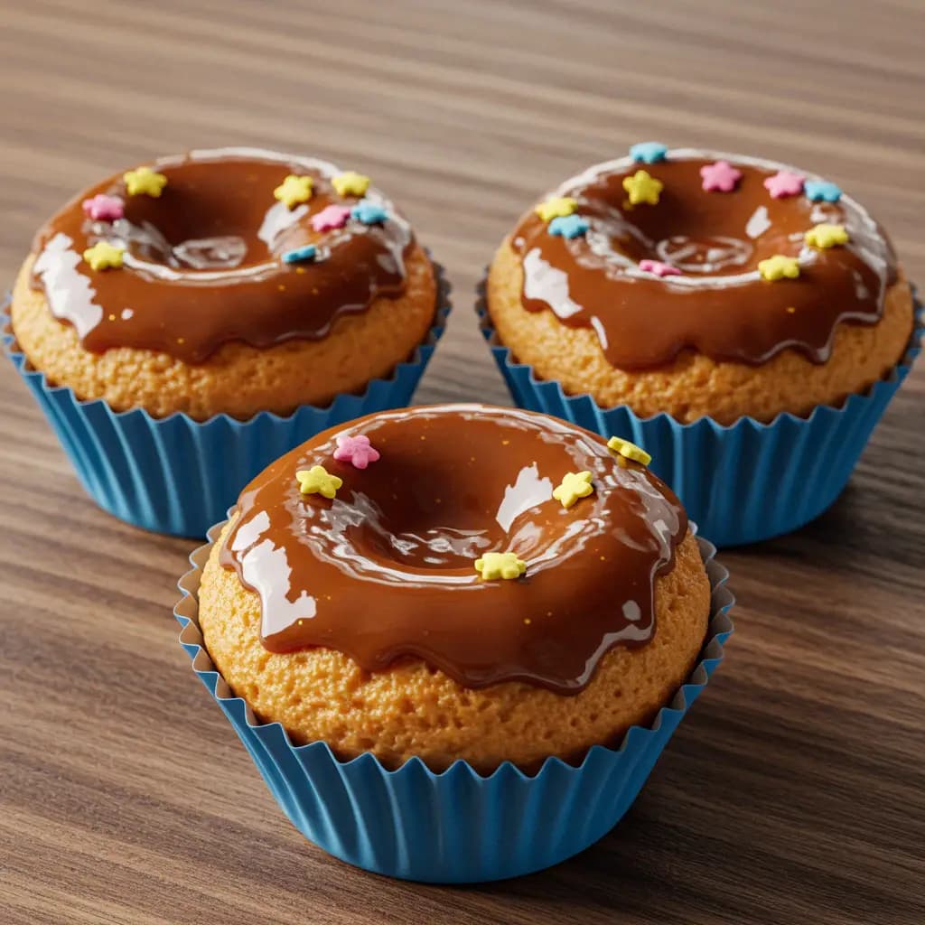 Receita de Cupcake de fubá