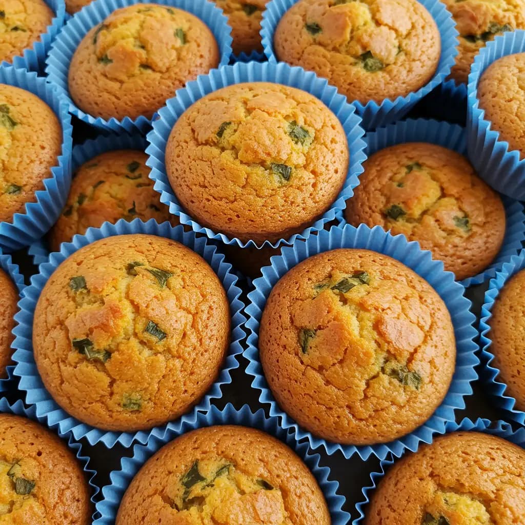 Receita de Cupcake de legumes