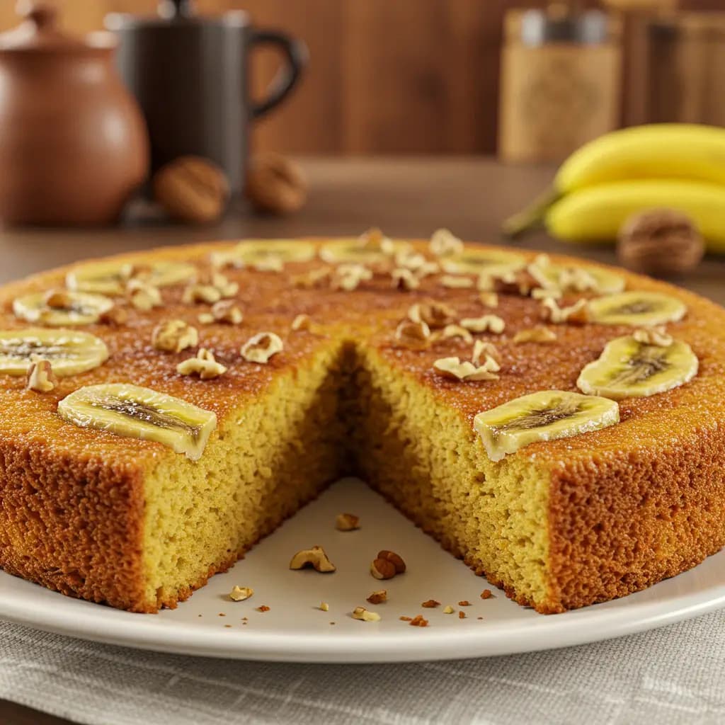 Receita de Cuque de banana