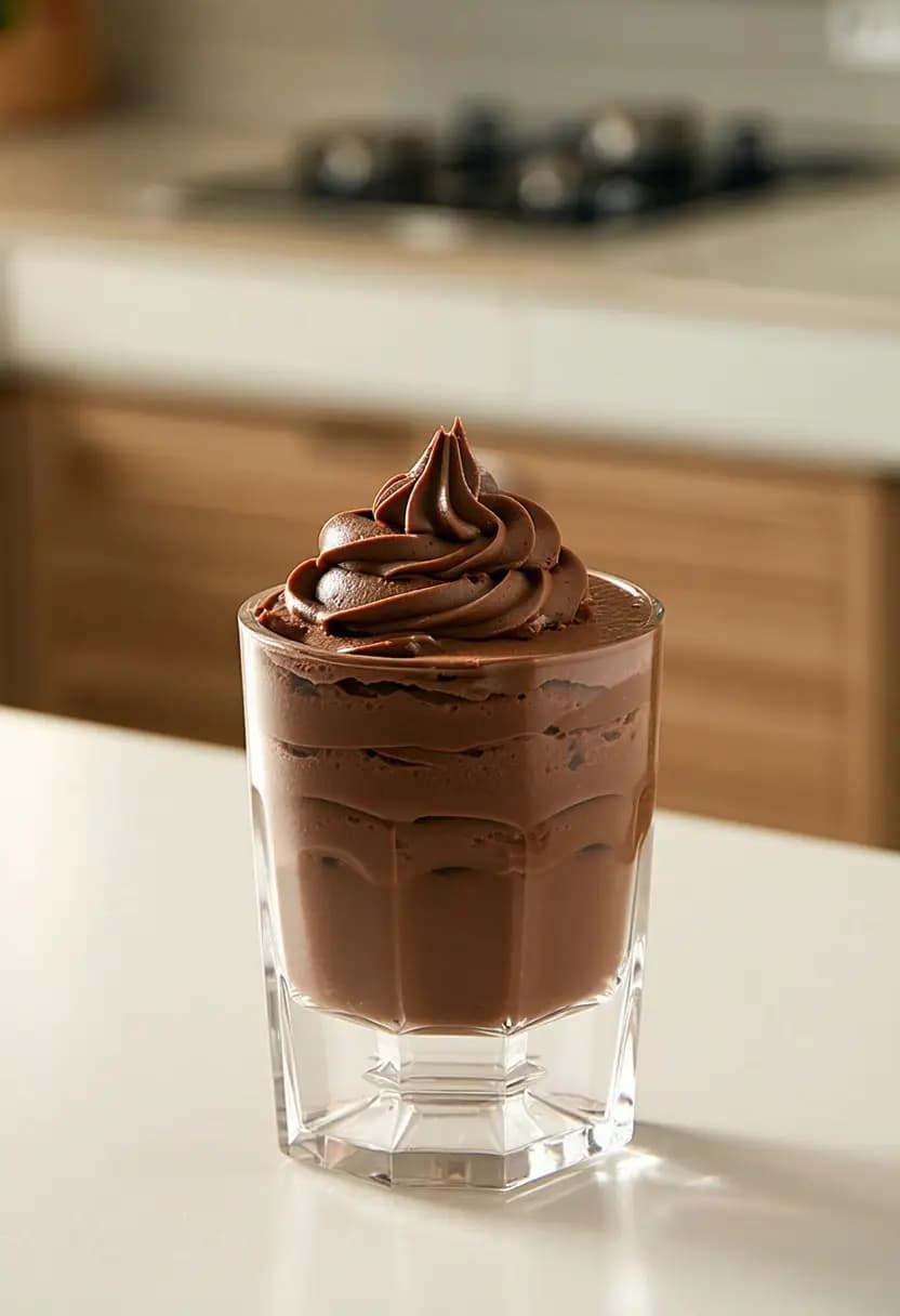 Receita de Mousse de Chocolate Amargo