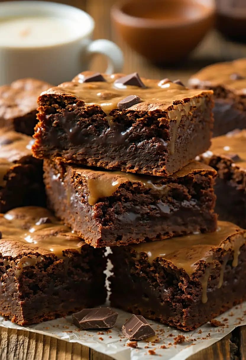 Receita de Brownies de Fudge Decadentes