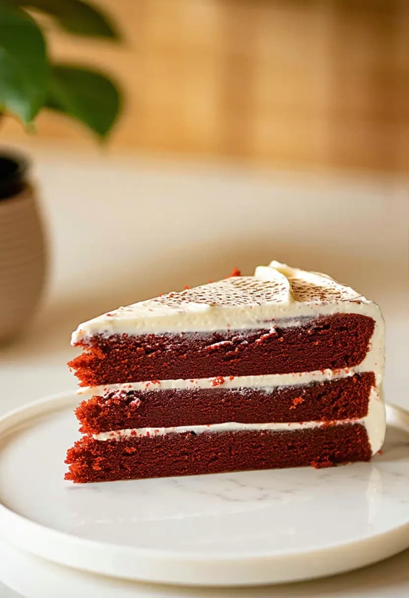 Receita de Bolo Red Velvet Decadente