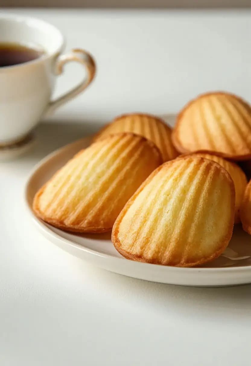 Receita de Madeleines Delicadas