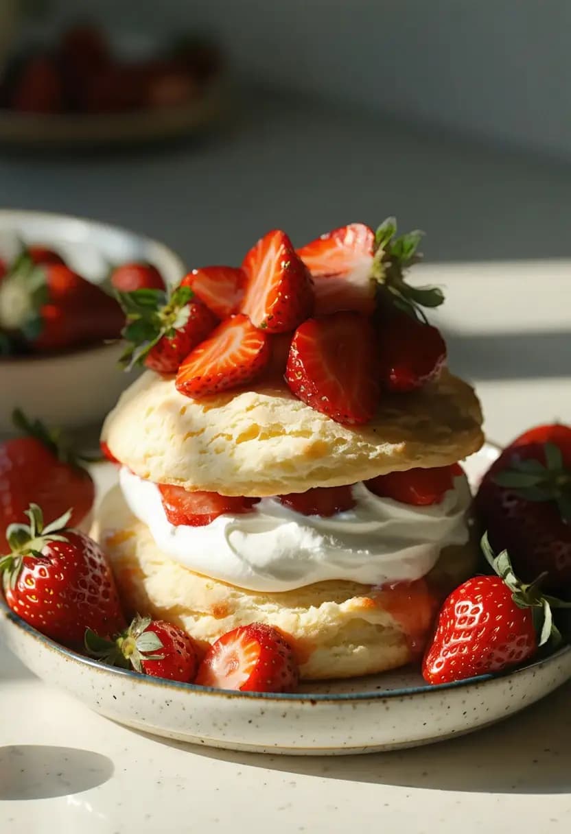 Receita de Deliciosa Bolo de Morango