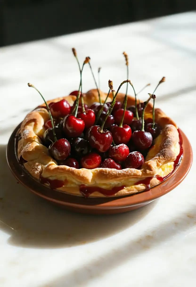 Receita de Clafoutis de Cereja Delicioso
