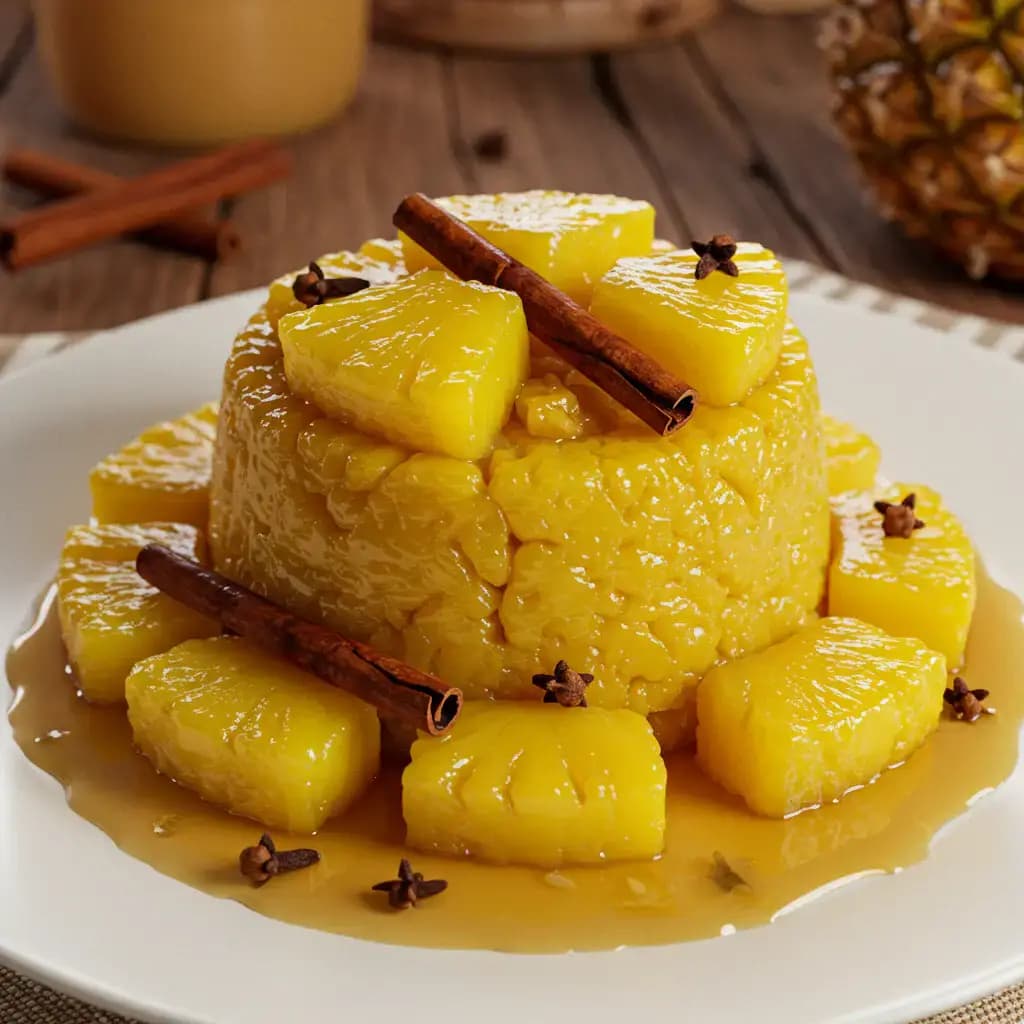 Receita de Doce de abacaxi
