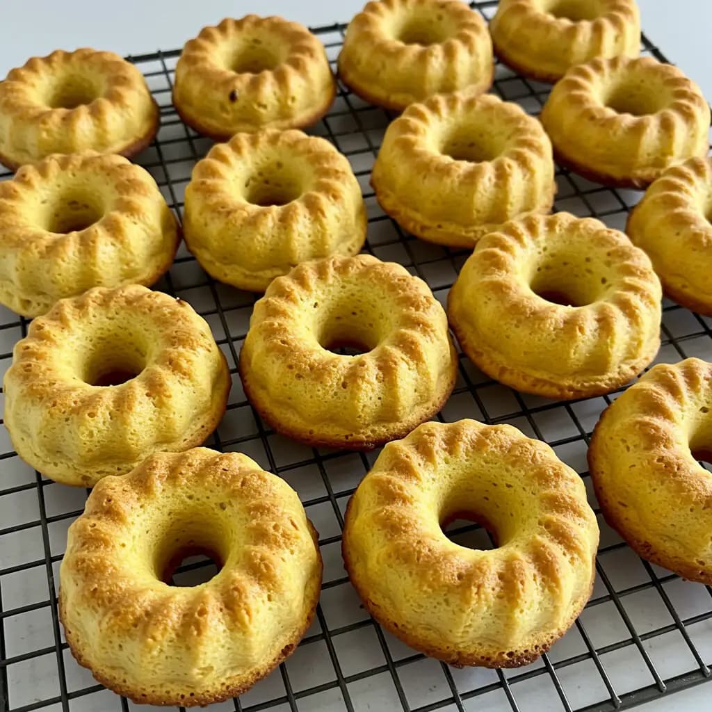 Receita de Donut Assado