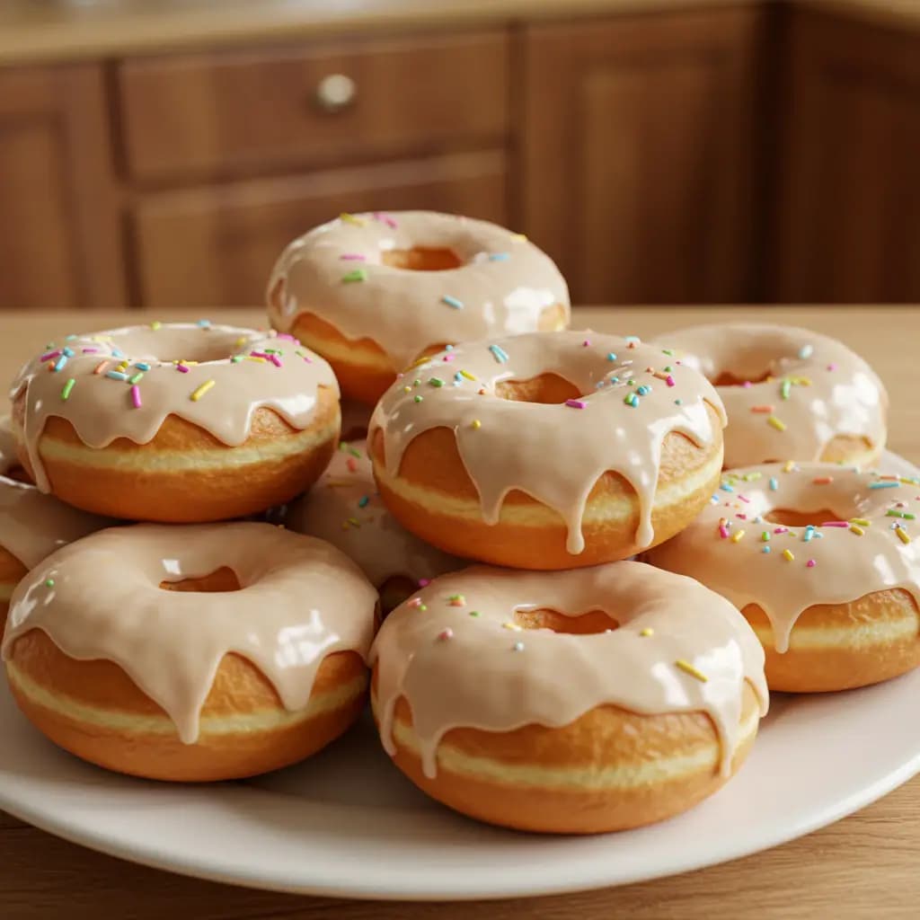 Receita de Donuts americanos