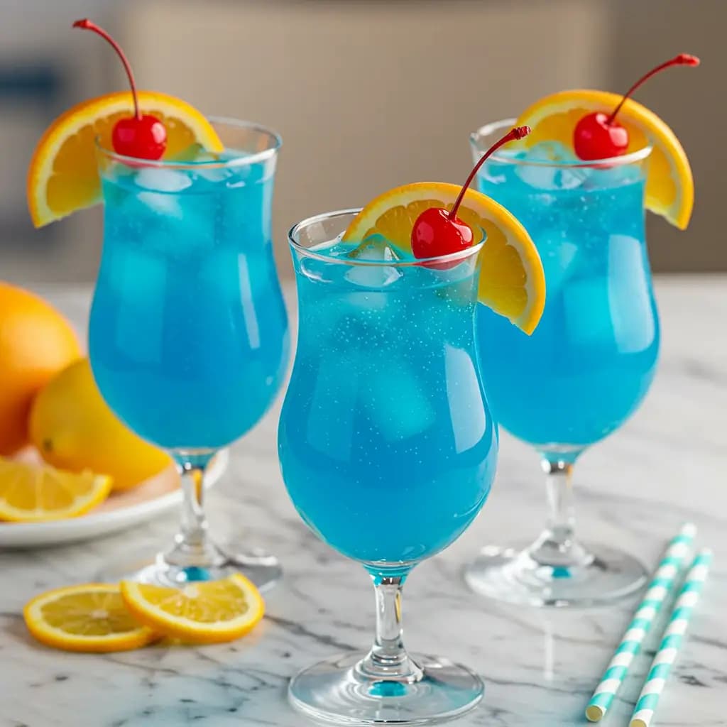 Receita de Drink Lagoa Azul