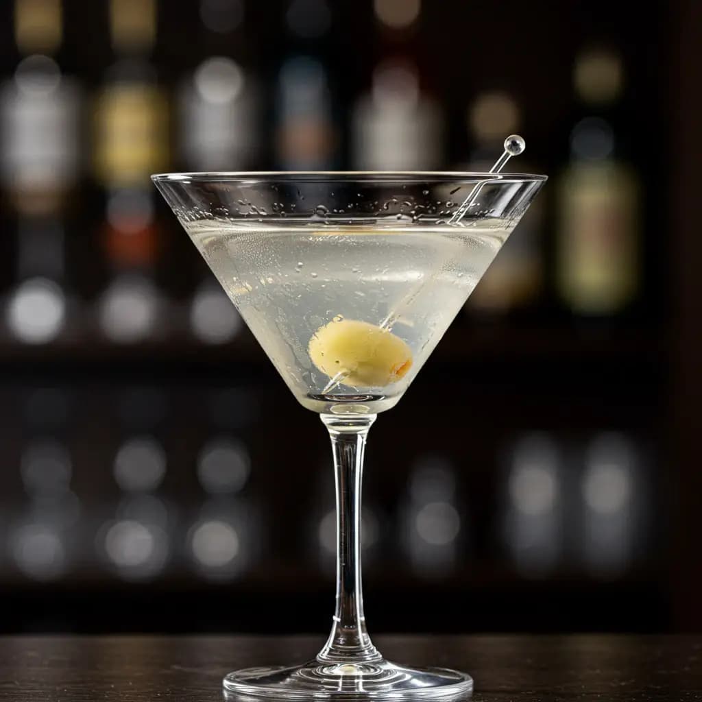 Receita de Dry Martini Clássico
