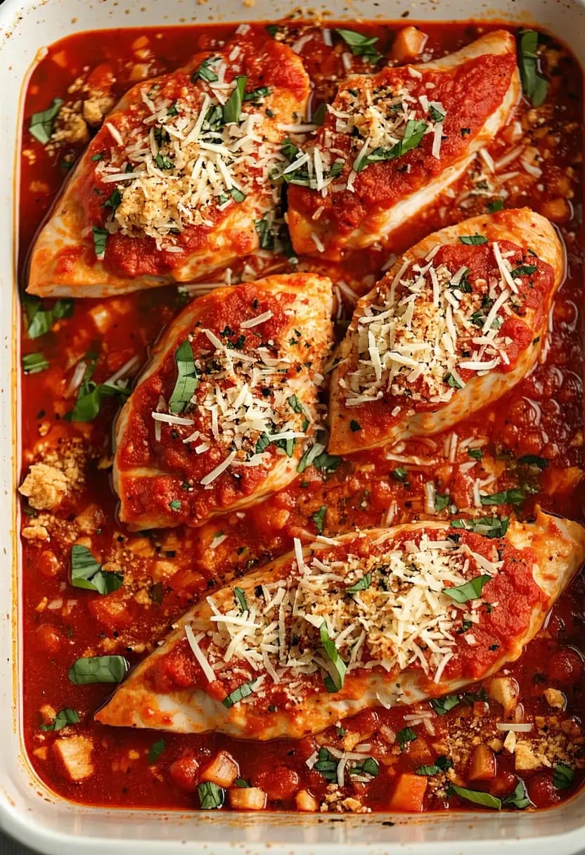 Receita de Frango Parmesão Assado Fácil