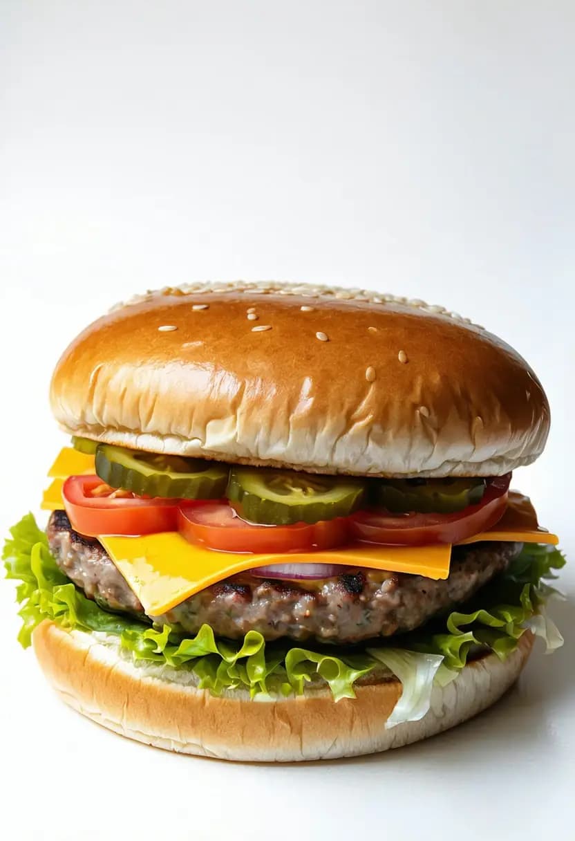 Receita de Hambúrguer Clássico Fácil